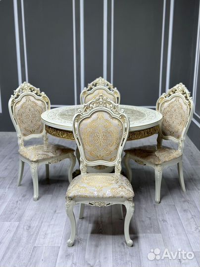 Стол со стульями на кухню\оплата при получении