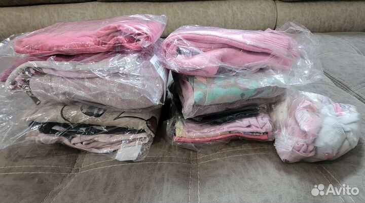 Пакет одежды на девочку 122-134