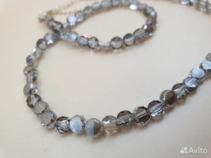 Бусы из хрусталя