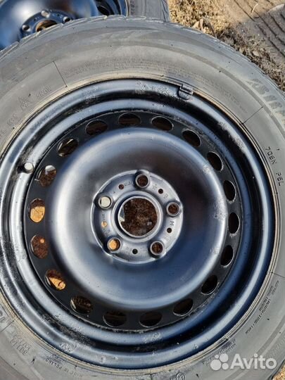 Зимние шины Диски r15 5/112 volkswagen