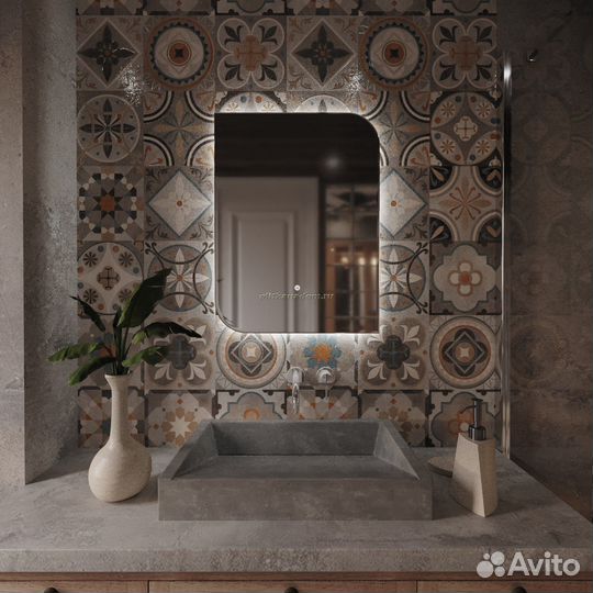 Зеркало Mixline Алон симметрия - Эконом 600*800 (550310)