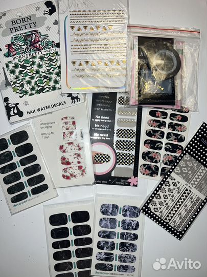 Глиттеры, блестки, декор для маникюра