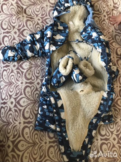 Конверт и комбинезон зимний