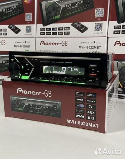 Новая Магнитола pioneer с блютусом