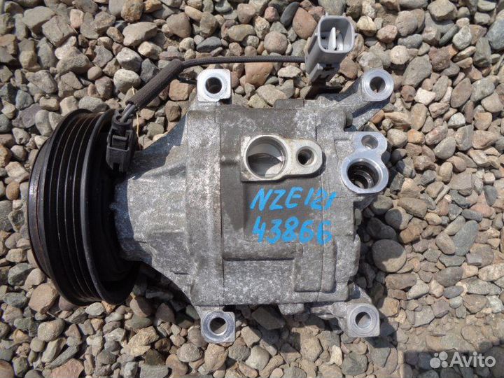 Компрессор кондиционера Toyota Allex NZE121 1NZ-FE