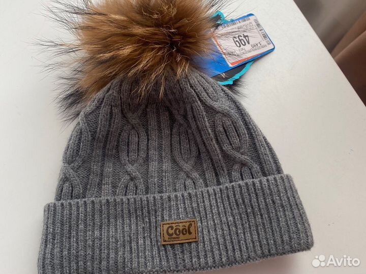 Утепленная шапка новая
