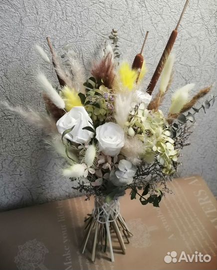 Сухоцветы букет