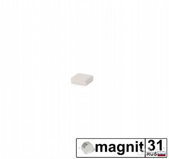 Koleso31 Неодимовый магнит квадрат 3х3х1