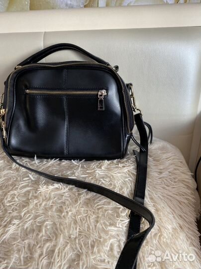 Продам кожаную сумку