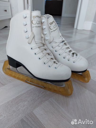 Коньки Graf coral 38 ращмер с сумкой