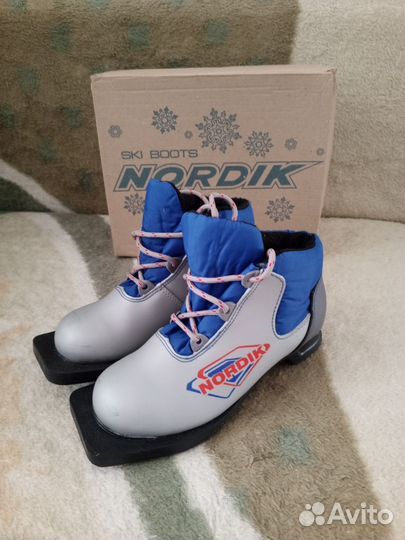 Лыжные ботинки, детские, 33 р. новые