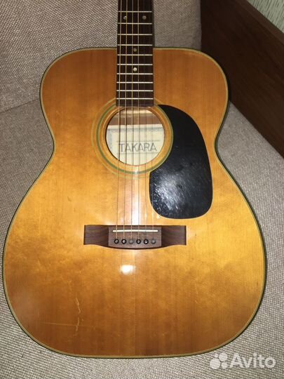 Акустическая гитара Vintage Takara Japan