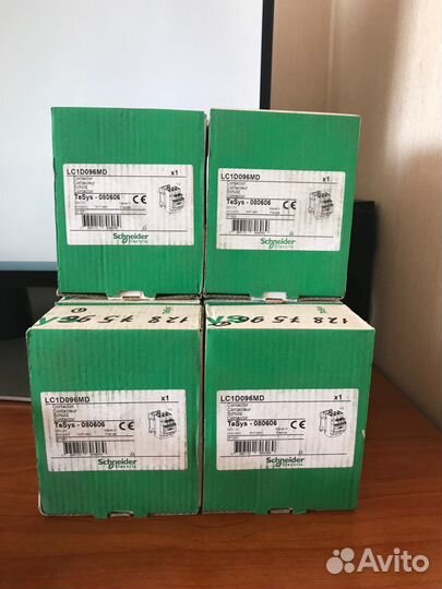 Schneider LC1D096MD Контактор, новый, 10 шт