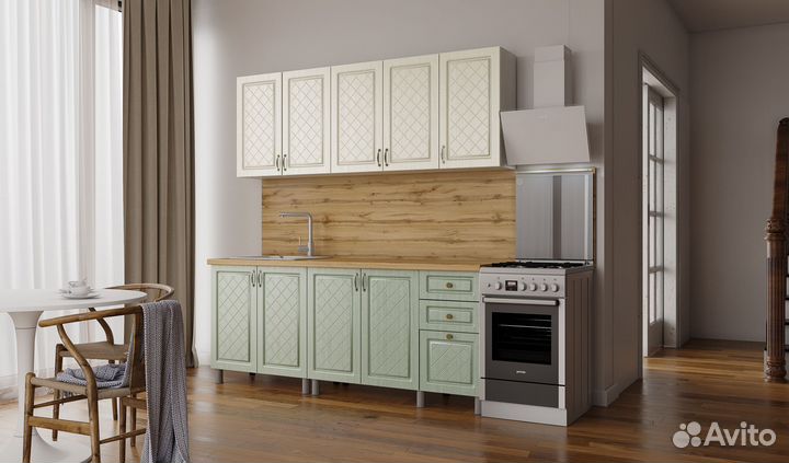 Кухонный гарнитур на 2 метра