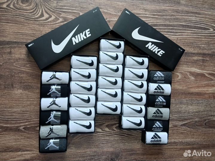 Носки Nike Reebok Lacoste Adidas