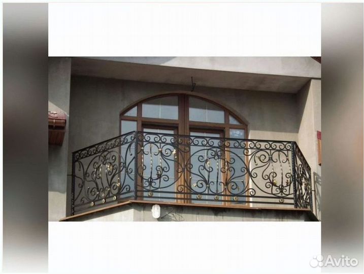 Балкон кованый