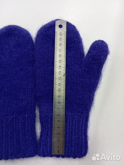 Варежки двойные