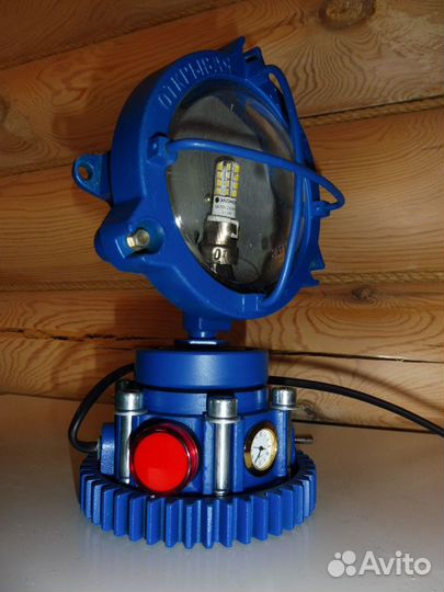 Светильник из запасных частей