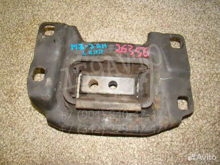 Опора кпп левая Mazda 3 (BL)