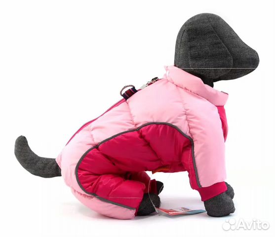 Зимний комбинезон для собаки мопс 22 размер