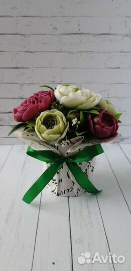 Букет из мыла