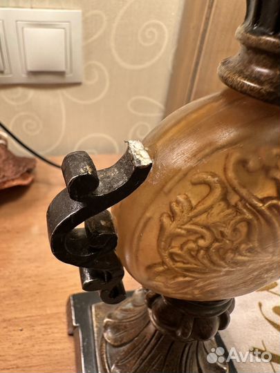 Лампа настольная с абажуром Испания