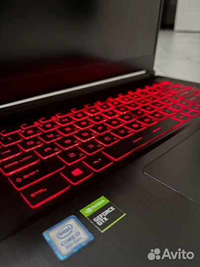 MSI мощный ноутбук i7 с гарантией