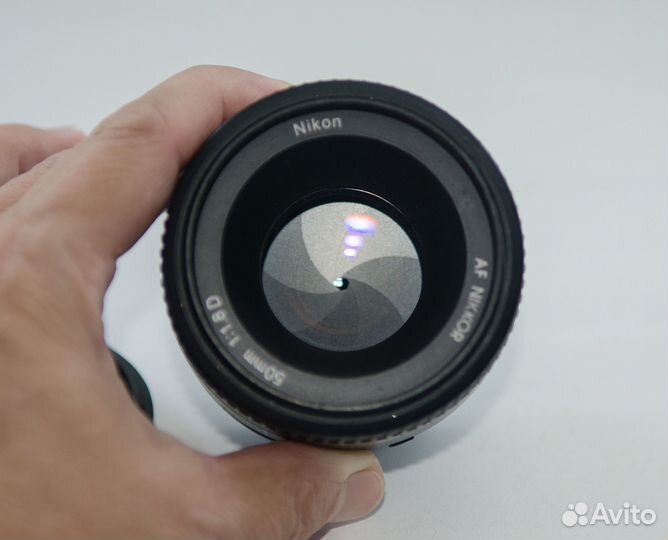 Объектив Nikon 50mm f/1.8D AF Nikkor