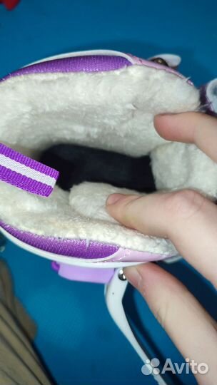 Коньки детские раздвижные 35 38 размер