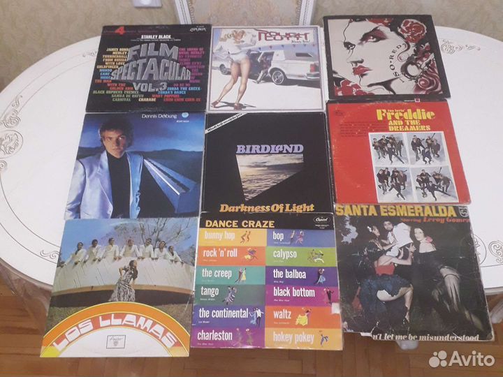 Пластинки фирменные