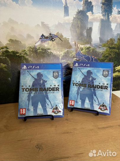 Диск для Ps4/Ps5 Rise Of The Tomb Raider новый