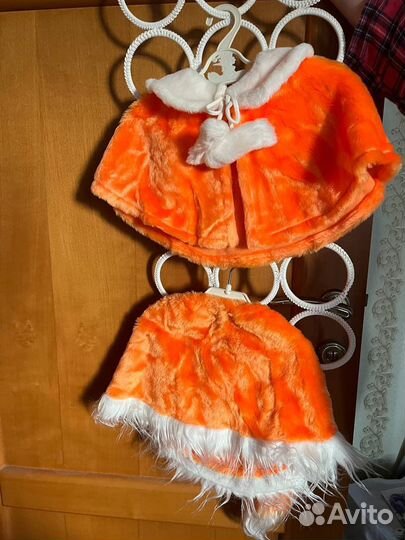 Праздничный костюм лисички для детей