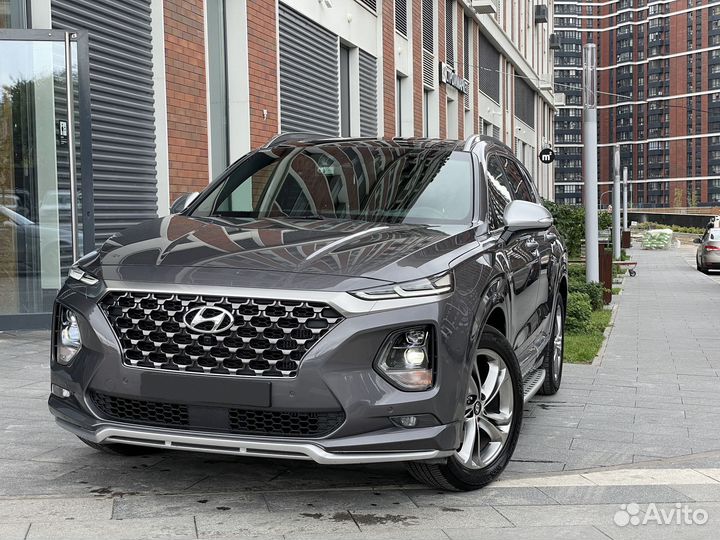 Hyundai Santa Fe 2.2 AT, 2019, 71 000 км