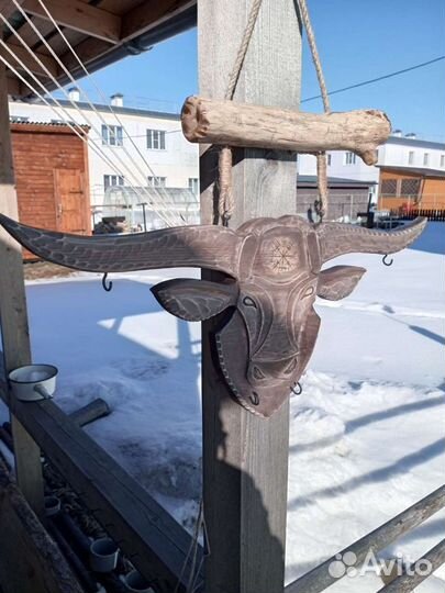 Настенное панно резное