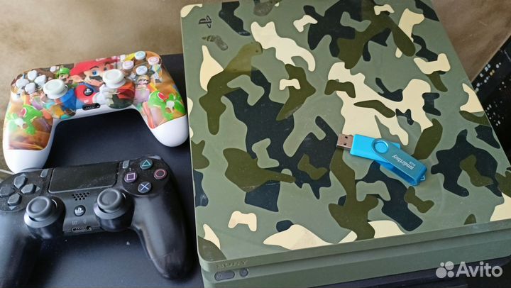 Sony ps4 slim 1tb прошитая