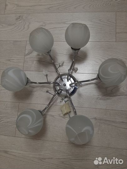 Люстра потолочная бу