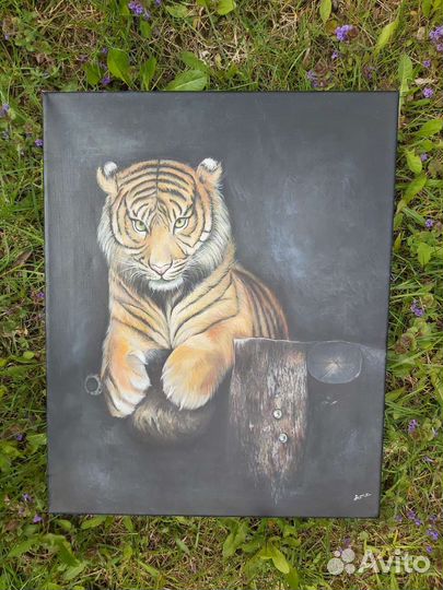 Картина тигр