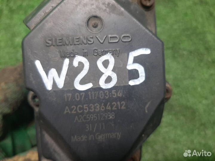 Дроссельная заслонка volkswagen Touareg (7L) 2006