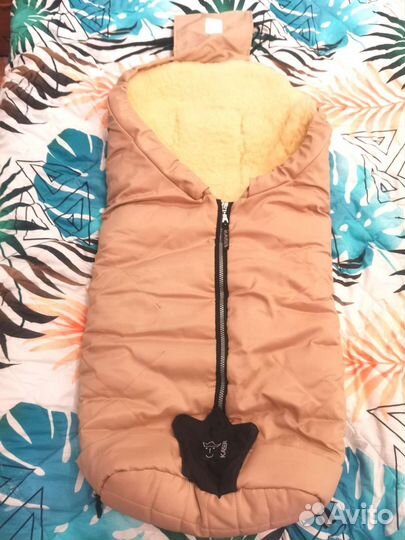 Конверт зимний натуральная овчина kaizer