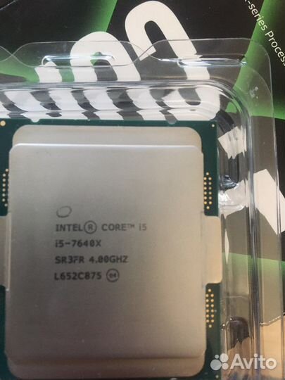 Процессор intel core i5 7640x LGA 2066