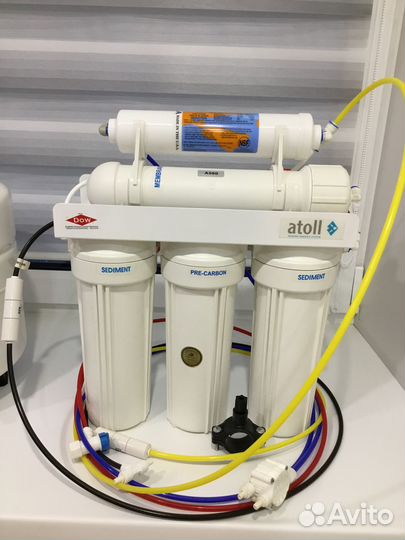 Многоступенчатый фильтр обратного осмоса Атолл 560