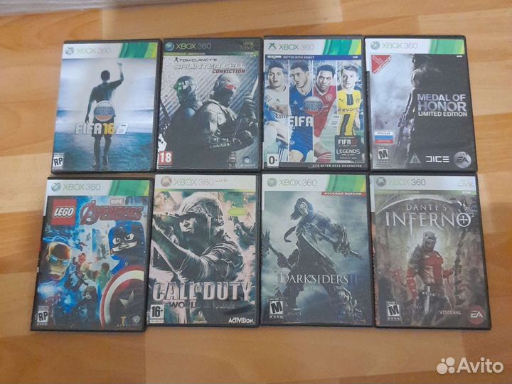 Диски на xbox 360 (на прошитые)