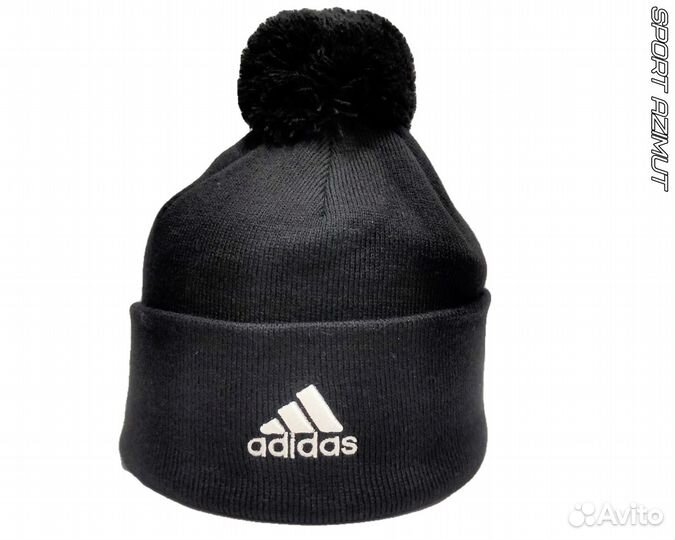 Шапка sport с помпоном