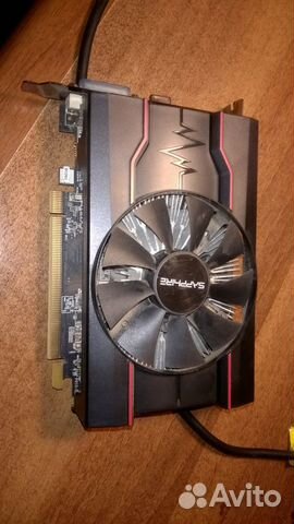 Видеокарта sapphire pulse radeon rx550 2gb