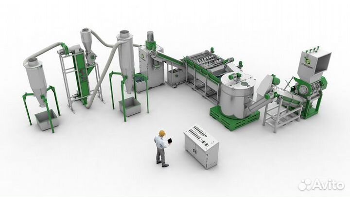 Завод по переработке пластика в Люберцах