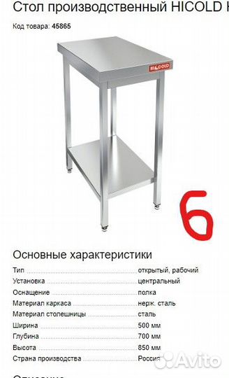 Столы производственные, ванна моечная бу