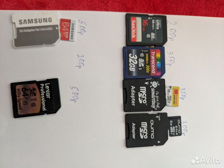 Карта памяти MicroSD