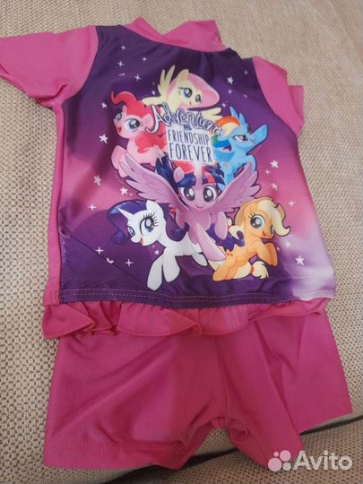 Плавательный костюм, размер 74-80 см/6-12мес