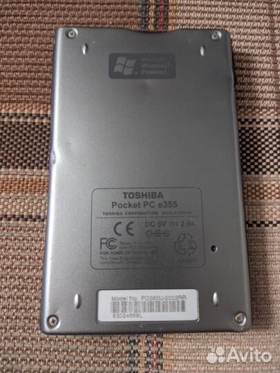 Toshiba pocket pc e355