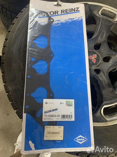 Прокладка впускного коллектора Honda Accord 7